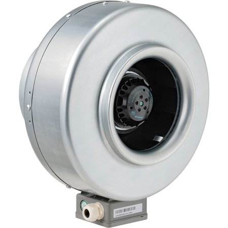 GLOBAL INDUSTRIAL 8 Galvanized Steel Inline Duct Fan W/ Energy Star Rating 292657